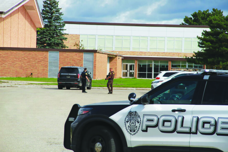 Escanaba HS temporarily locked down
